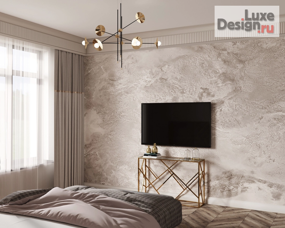 Дизайн интерьера коттеджа "Элегантный шик " (фото 19)