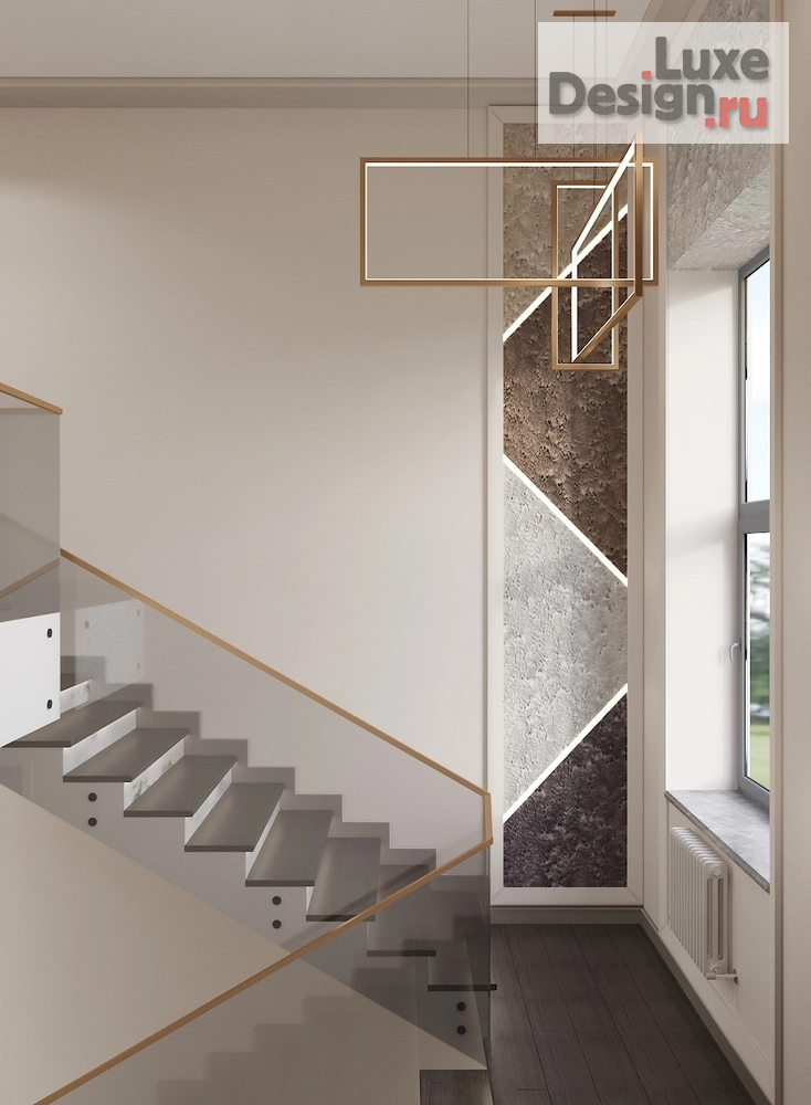 Дизайн интерьера коттеджа "Элегантный шик " (фото 8)