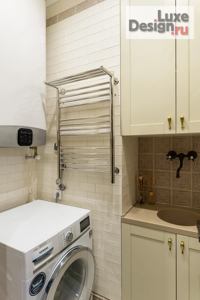 Дизайн интерьера трехкомнатной квартиры "Кофе и мята" (фото 17)