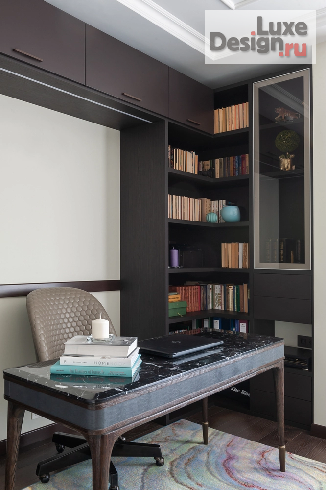 Дизайн интерьера трехкомнатной квартиры "Кофе и мята" (фото 5)