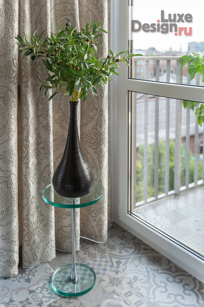 Дизайн интерьера трехкомнатной квартиры "Кофе и мята" (фото 7)