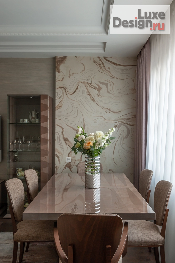 Дизайн интерьера трехкомнатной квартиры "Кофе и мята" (фото 12)