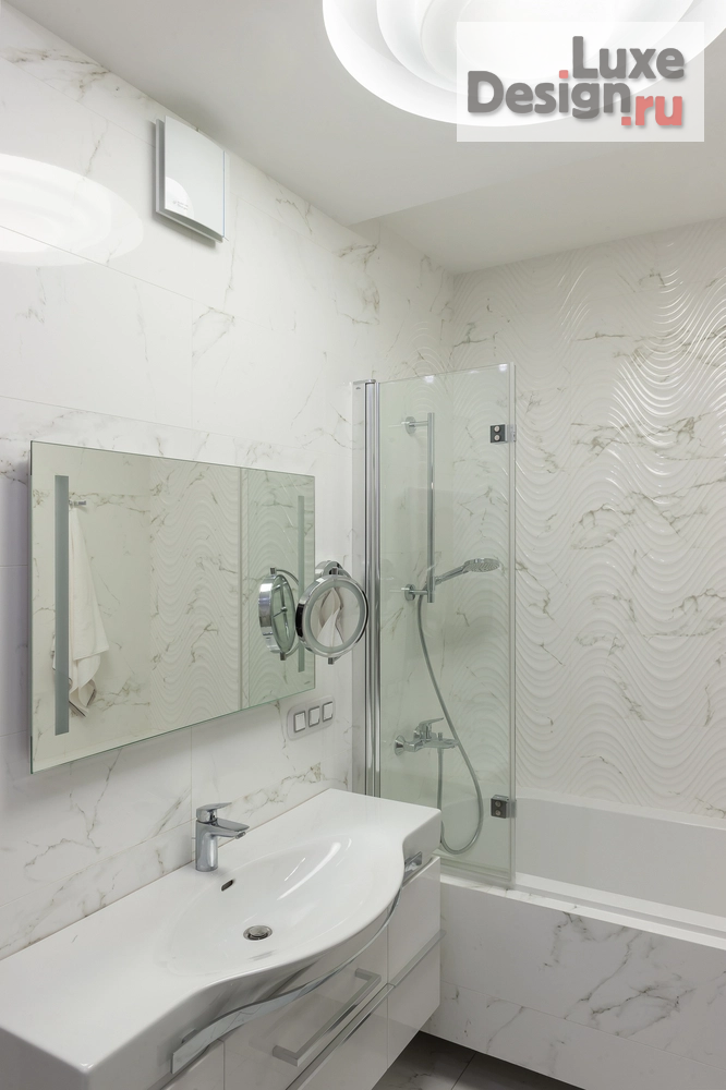 Дизайн интерьера трехкомнатной квартиры "Кофе и мята" (фото 14)