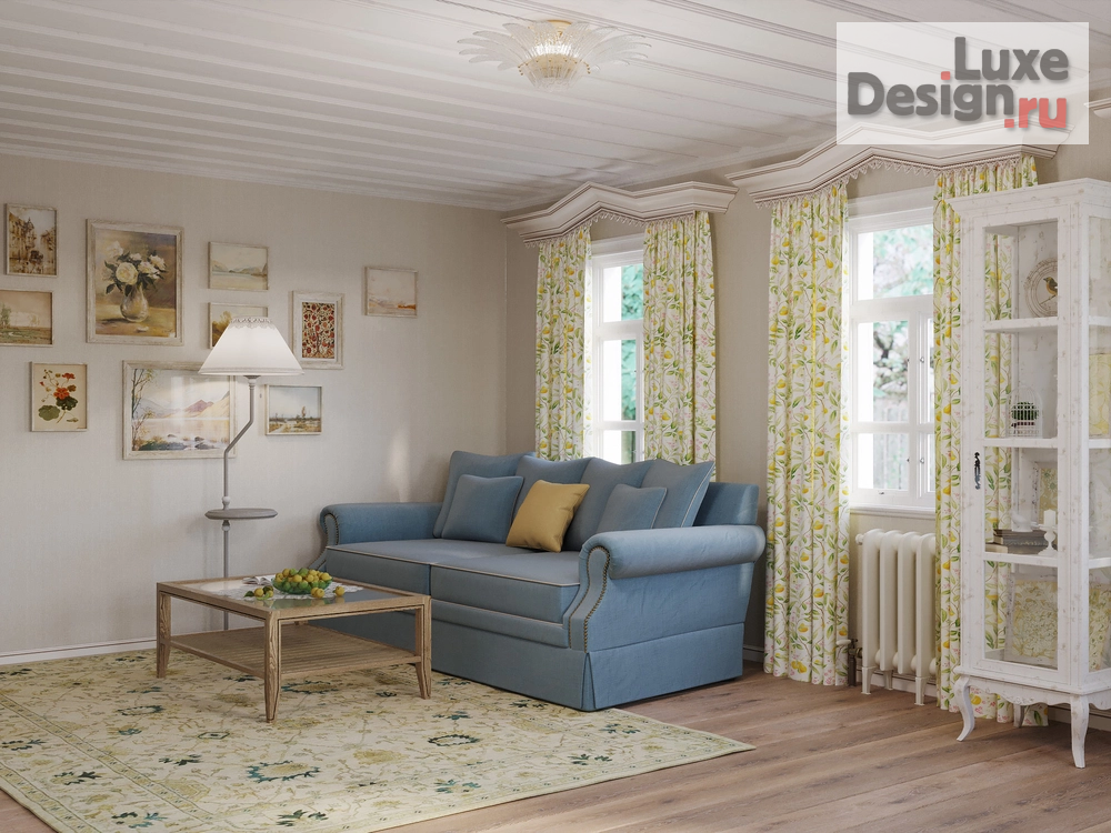 Дизайн интерьера частного дома "Отчий дом" (фото 1)