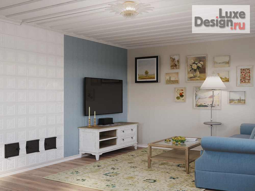 Дизайн интерьера частного дома "Отчий дом" (фото 2)