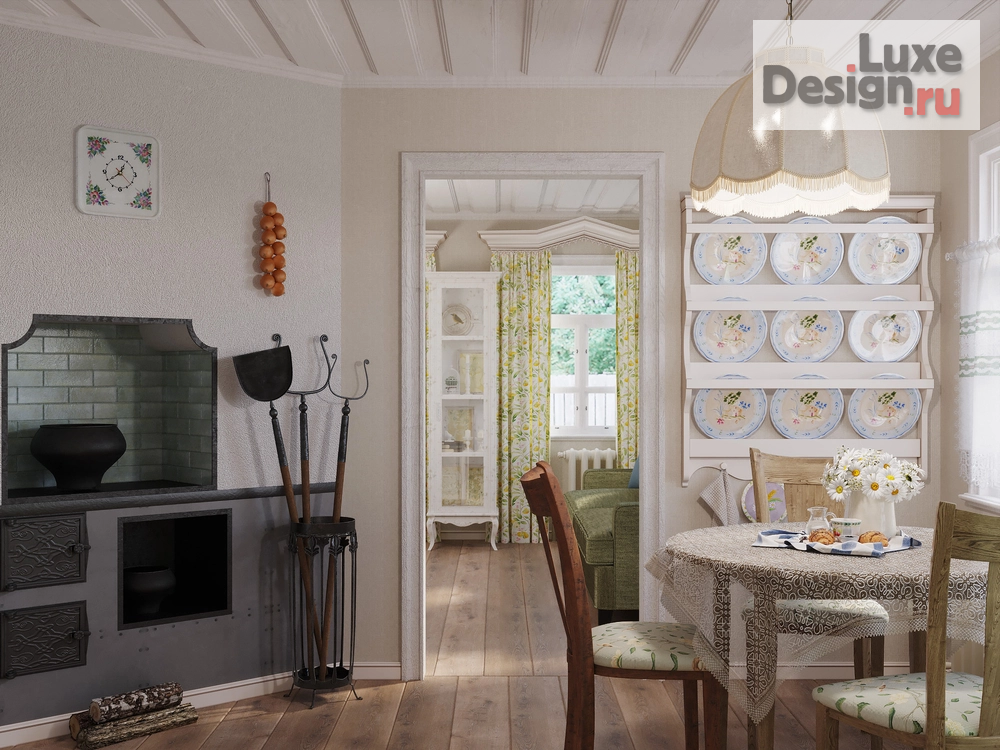 Дизайн интерьера частного дома "Отчий дом" (фото 4)