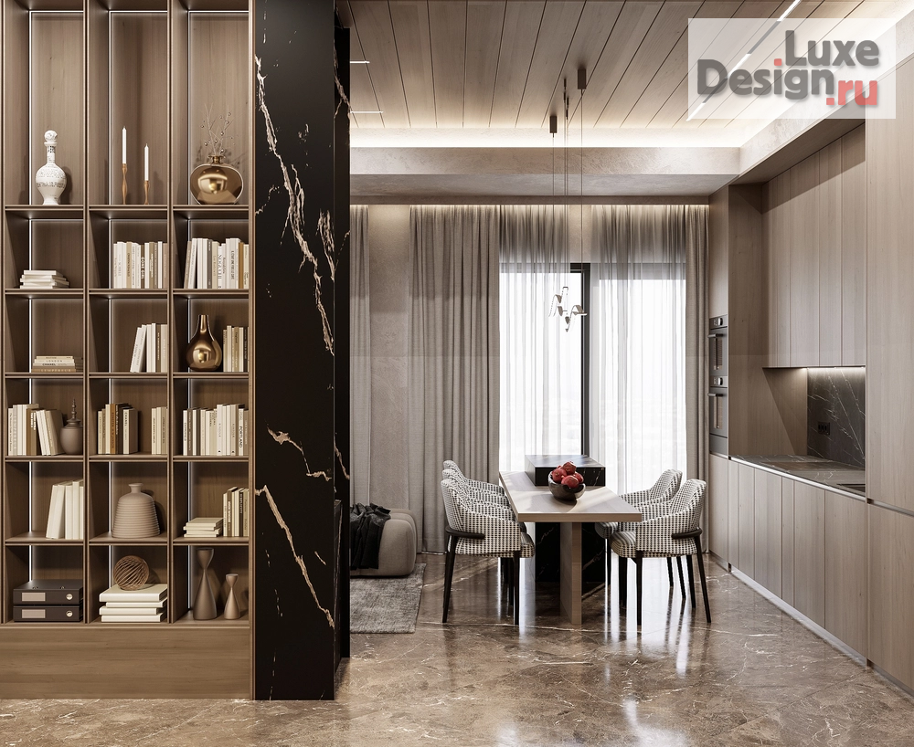 Дизайн интерьера двухкомнатной квартиры "ЖК WELTON GOLD" (фото 5)