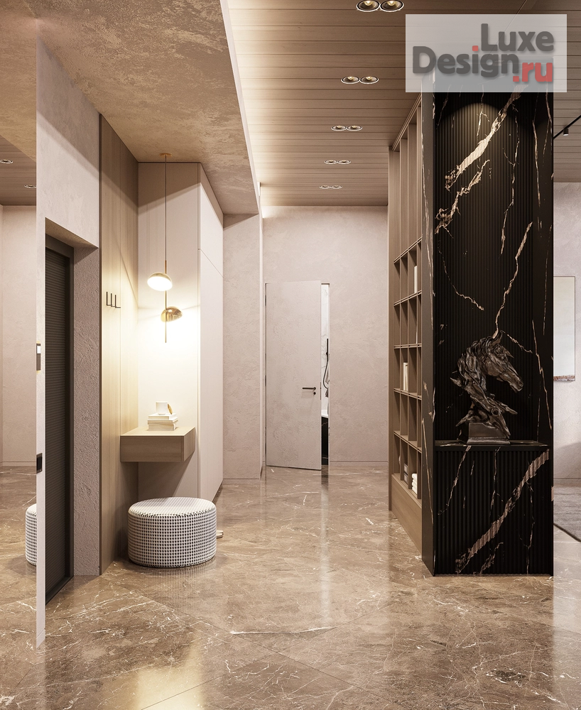 Дизайн интерьера двухкомнатной квартиры "ЖК WELTON GOLD" (фото 6)