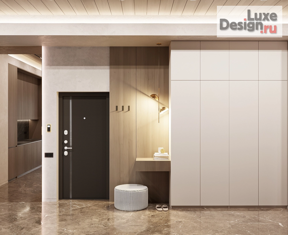 Дизайн интерьера двухкомнатной квартиры "ЖК WELTON GOLD" (фото 7)