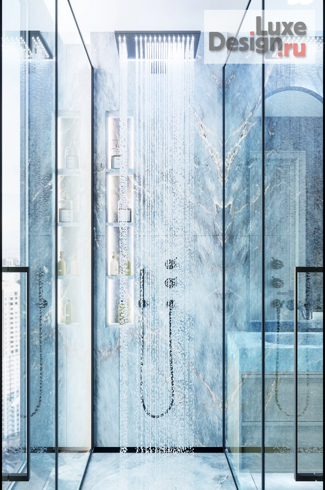 Дизайн интерьера четырехкомнатной квартиры "ЖК СОБЫТИЕ" (фото 12)