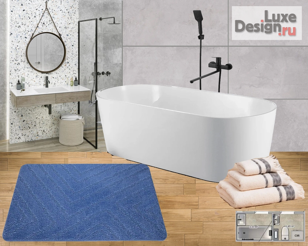 Дизайн интерьера однокомнатной квартиры "Однокомнатная квартира для пары" (фото 11)