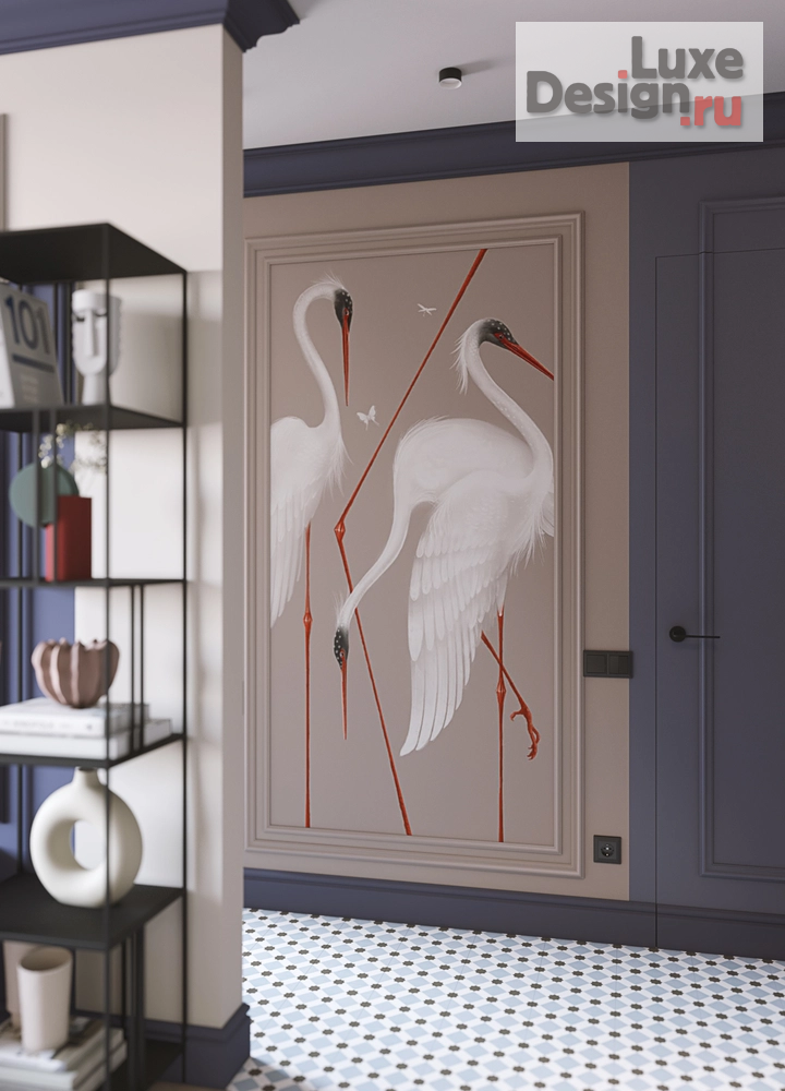 Дизайн интерьера однокомнатной квартиры "ЯРКАЯ ОДНУШКА" (фото 1)