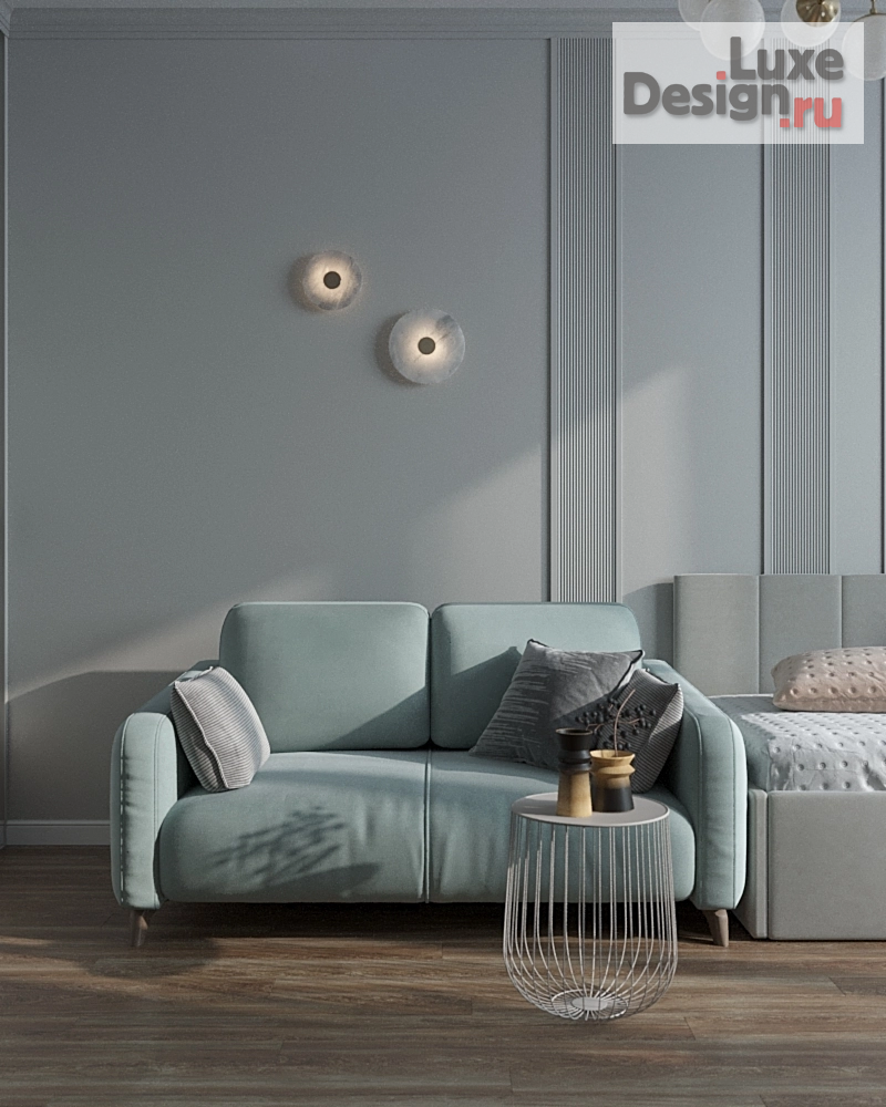 Дизайн интерьера комнаты "ДЕТСКАЯ ДЛЯ ДВУХ СЕСТЕР-ПОДРОСТКОВ" (фото 4)