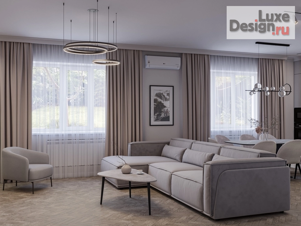 Дизайн интерьера частного дома "Дом в Краснодаре" (фото 4)