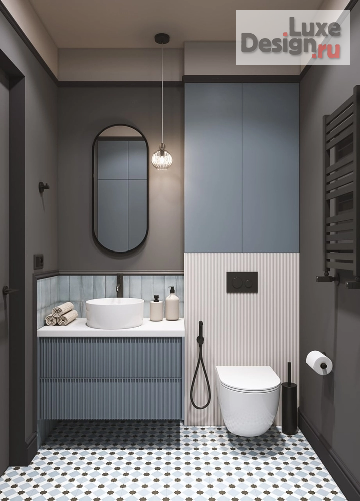 Дизайн интерьера однокомнатной квартиры "ЯРКАЯ ОДНУШКА" (фото 9)