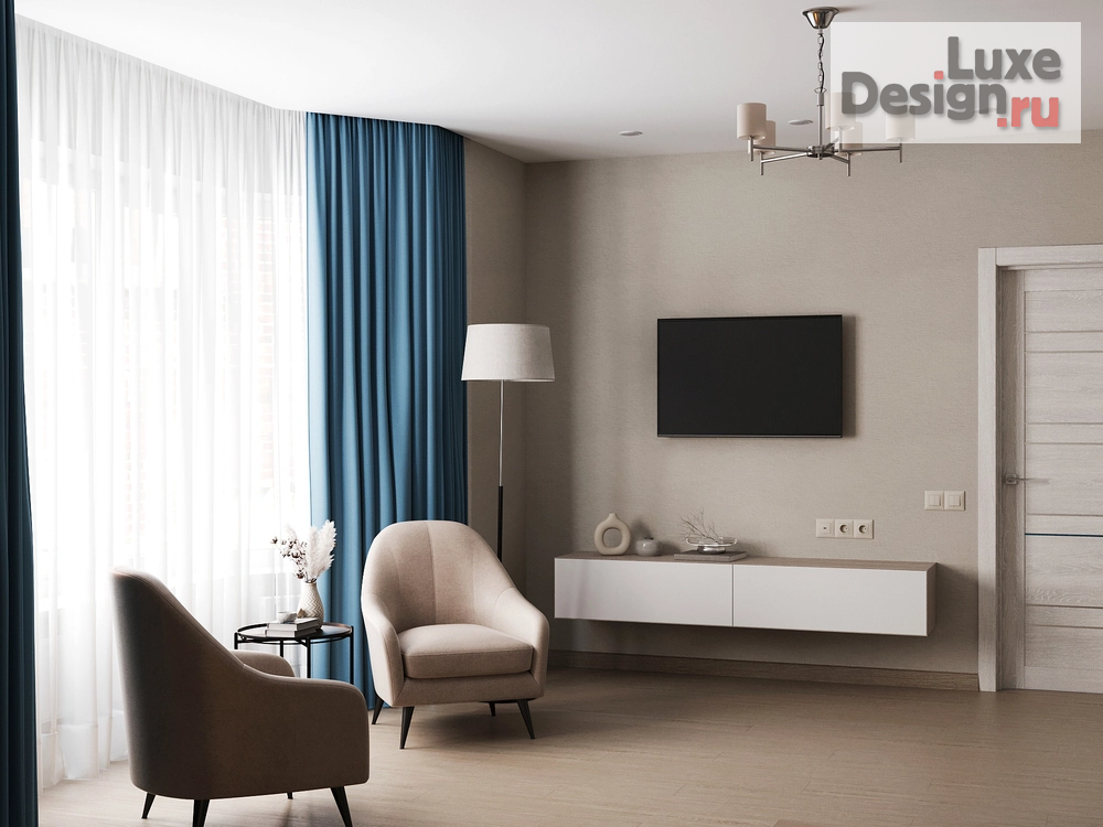 Дизайн интерьера таунхауса "ПРОЕКТ ТАУНХАУСА, КОТТЕДЖНЫЙ ПОСЕЛОК БАВАРИЯ, КРАСНОДАР" (фото 2)