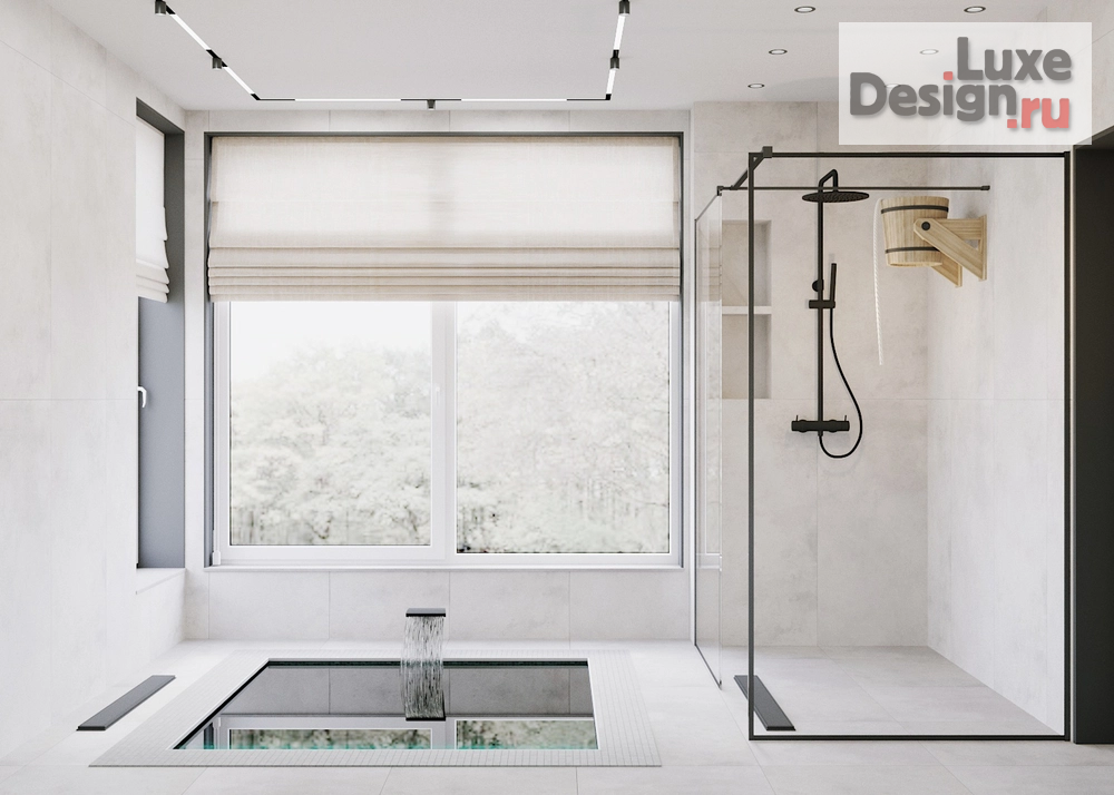 Дизайн интерьера бани "Баня 25м2 в Новороссийске" (фото 8)