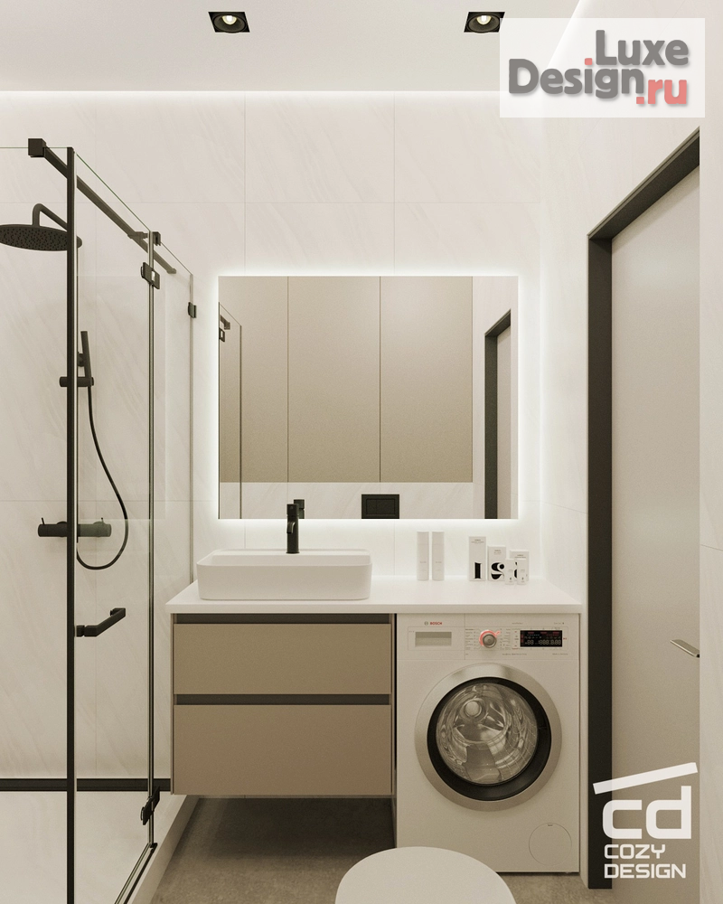 Дизайн интерьера частного дома "Дом 170м2 в Новороссийске" (фото 32)