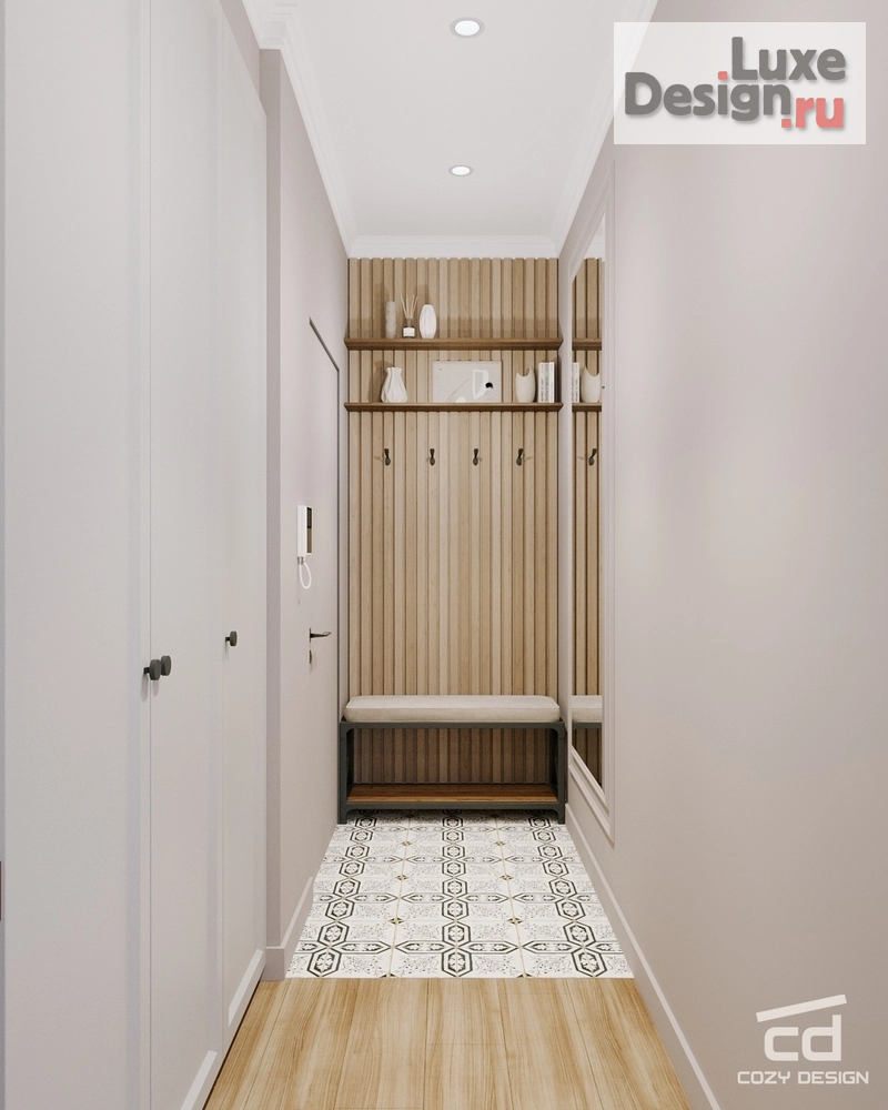 Дизайн интерьера однокомнатной квартиры "Квартира 54м2 в Жуковском" (фото 3)