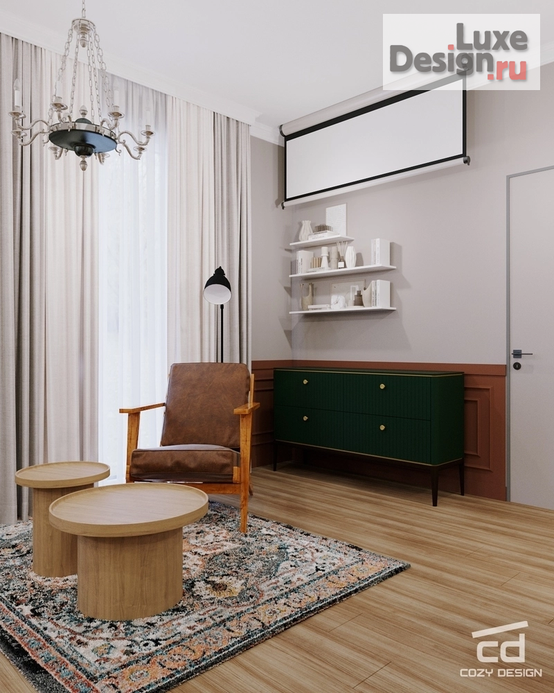 Дизайн интерьера однокомнатной квартиры "Квартира 54м2 в Жуковском" (фото 5)