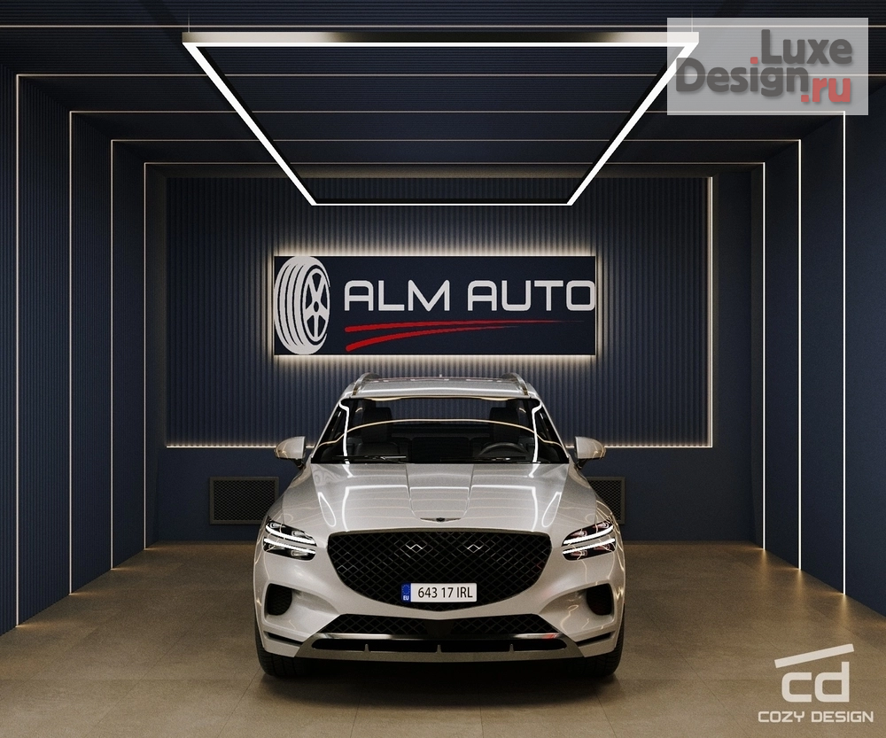 Дизайн интерьера автосалона "Автосалон электрокаров" (фото 2)