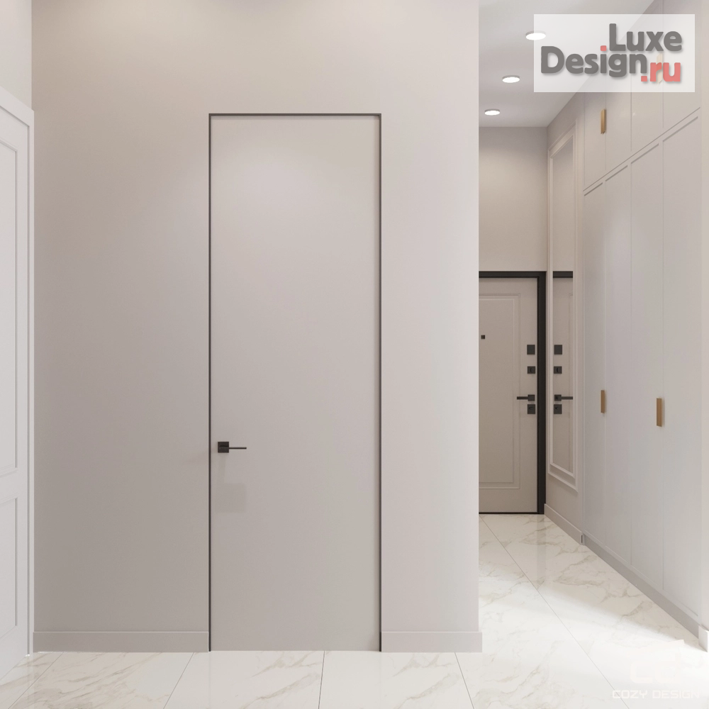 Дизайн интерьера трехкомнатной квартиры "Квартира 66м2 в Москве" (фото 37)