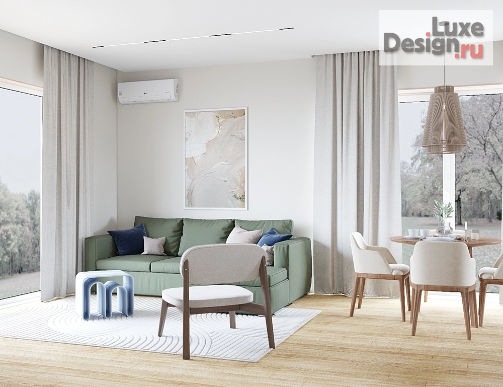 Дизайн интерьера частного дома "Дом 120 м2 Казань" (фото 11)