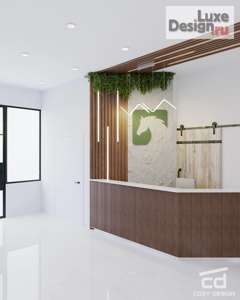 Дизайн интерьера оздоровительного комплекса "Конный клуб" (фото 38)