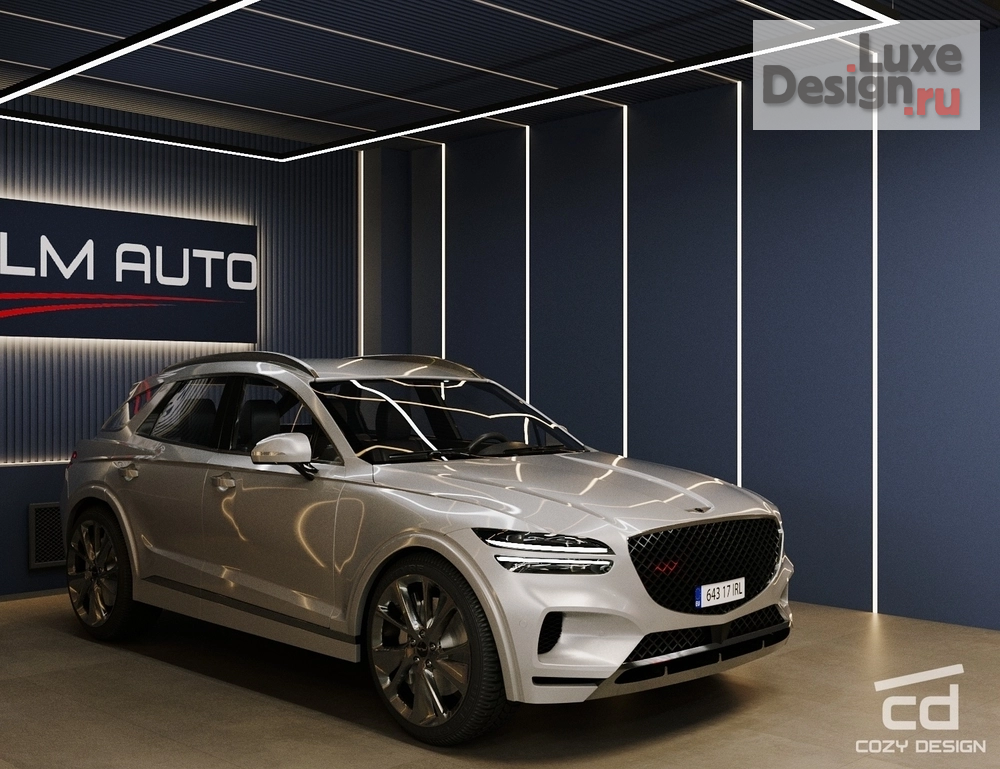 Дизайн интерьера автосалона "Автосалон электрокаров" (фото 8)