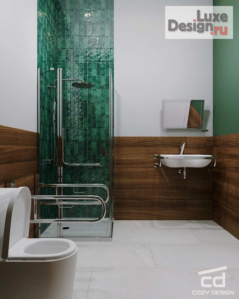 Дизайн интерьера оздоровительного комплекса "Конный клуб" (фото 1)