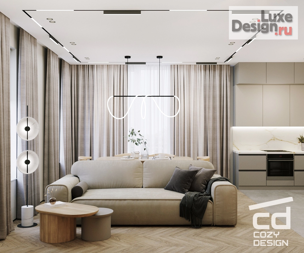 Дизайн интерьера частного дома "Дом 170м2 в Новороссийске" (фото 6)