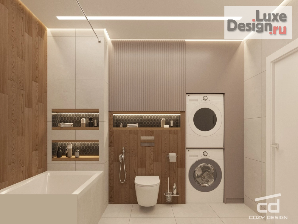 Дизайн интерьера однокомнатной квартиры "Квартира 38м2 в Москве" (фото 8) от дизайнера Ярыгина Анна Александровна Дизайн интерьера однокомнатной квартиры "Квартира 38м2 в Москве" (фото 8)