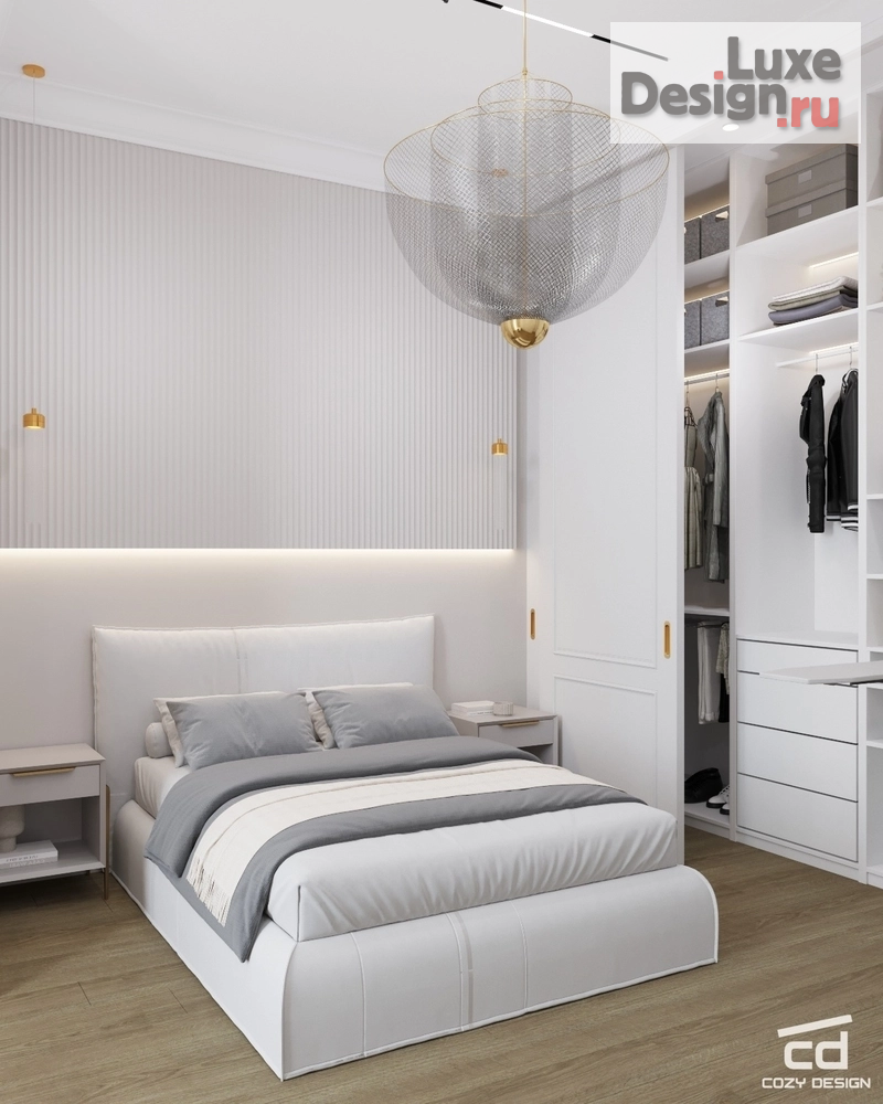 Дизайн интерьера трехкомнатной квартиры "Квартира 66м2 в Москве" (фото 9)