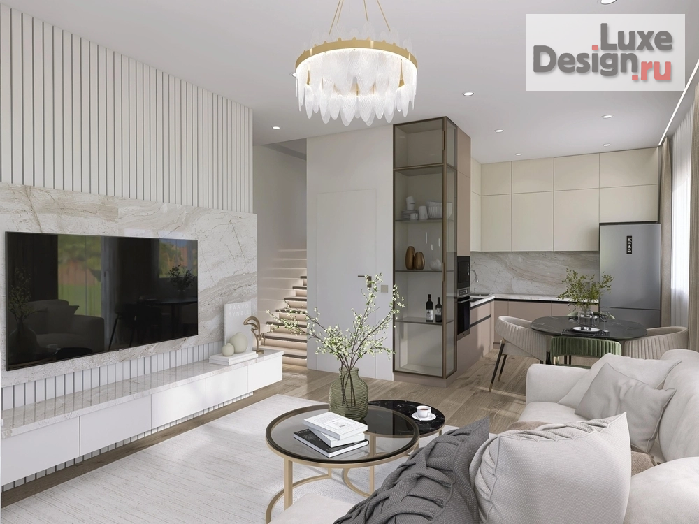 Дизайн интерьера частного дома "Дом 100м2 в Новороссийске" (фото 6)