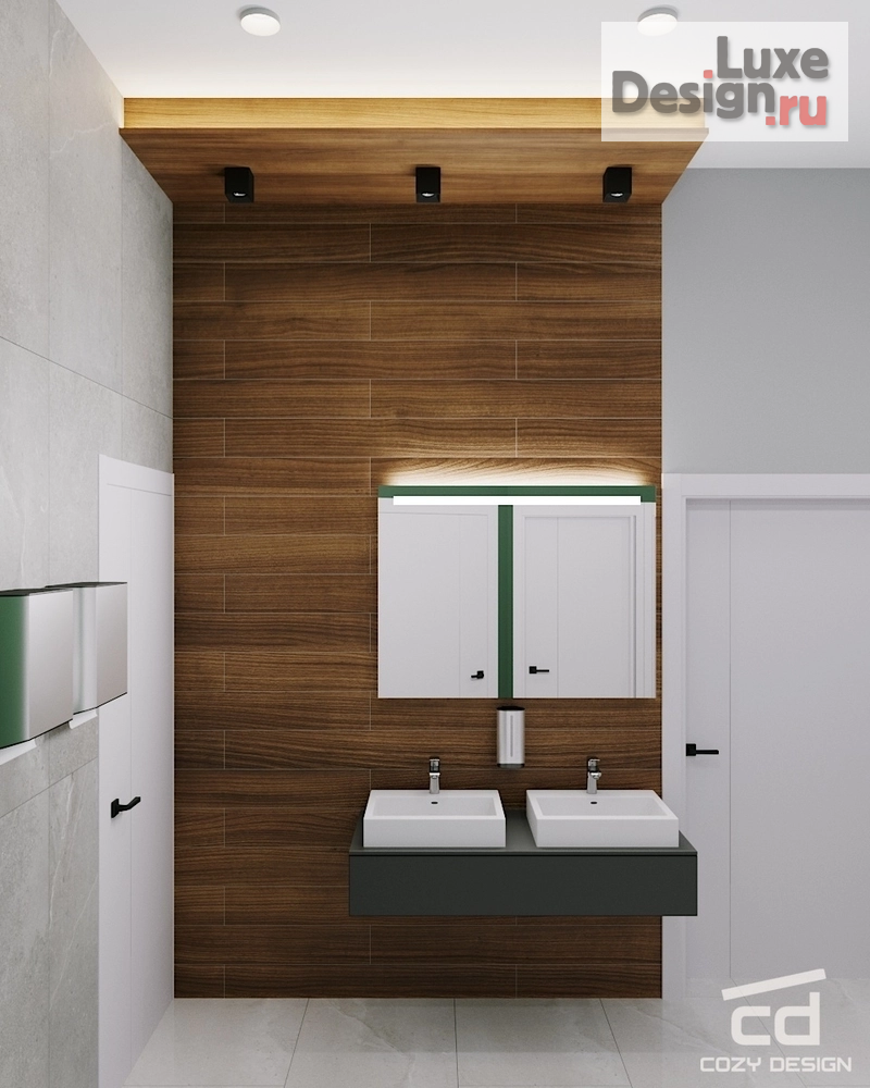 Дизайн интерьера оздоровительного комплекса "Конный клуб" (фото 5)