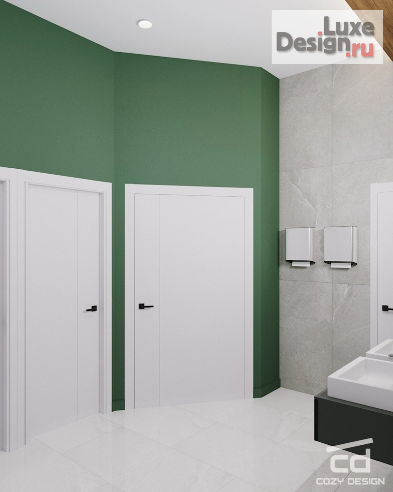 Дизайн интерьера оздоровительного комплекса "Конный клуб" (фото 6)