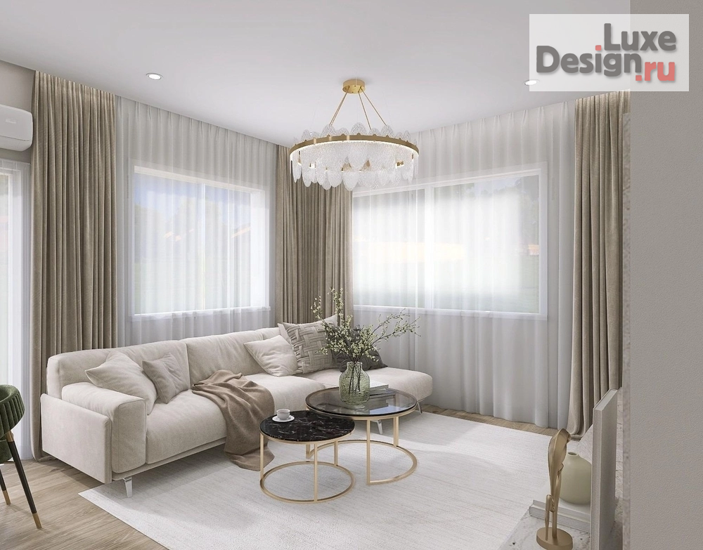 Дизайн интерьера частного дома "Дом 100м2 в Новороссийске" (фото 9)