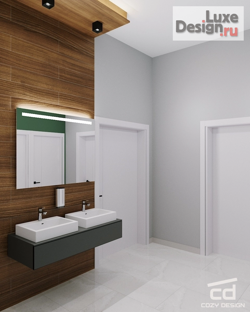 Дизайн интерьера оздоровительного комплекса "Конный клуб" (фото 7)