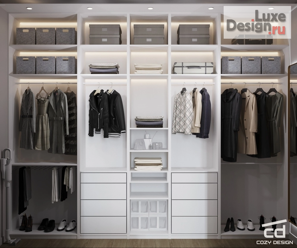 Дизайн интерьера трехкомнатной квартиры "Квартира 66м2 в Москве" (фото 15)