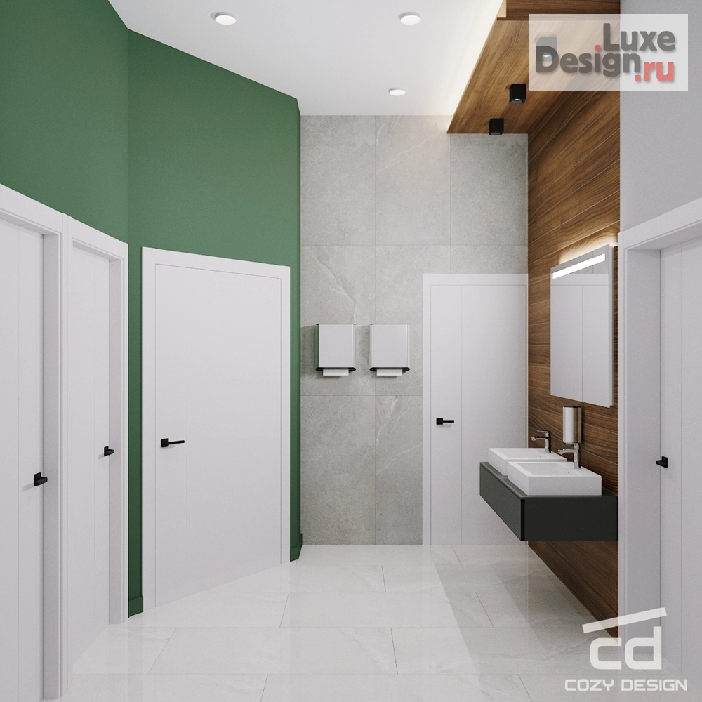 Дизайн интерьера оздоровительного комплекса "Конный клуб" (фото 11)