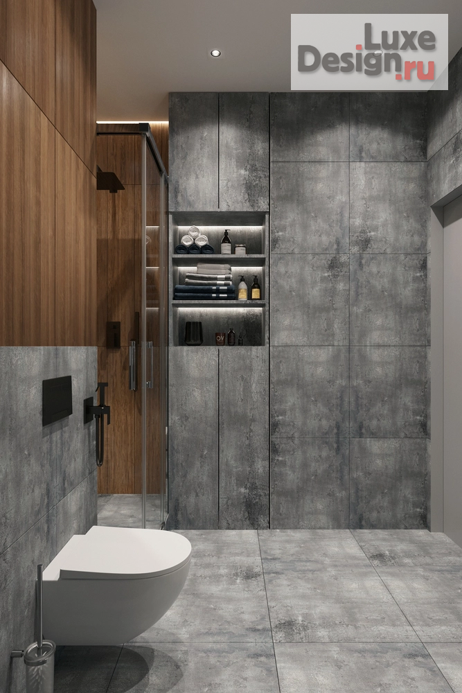 Дизайн интерьера однокомнатной квартиры "Квартира 40м2 под сдачу" (фото 17)