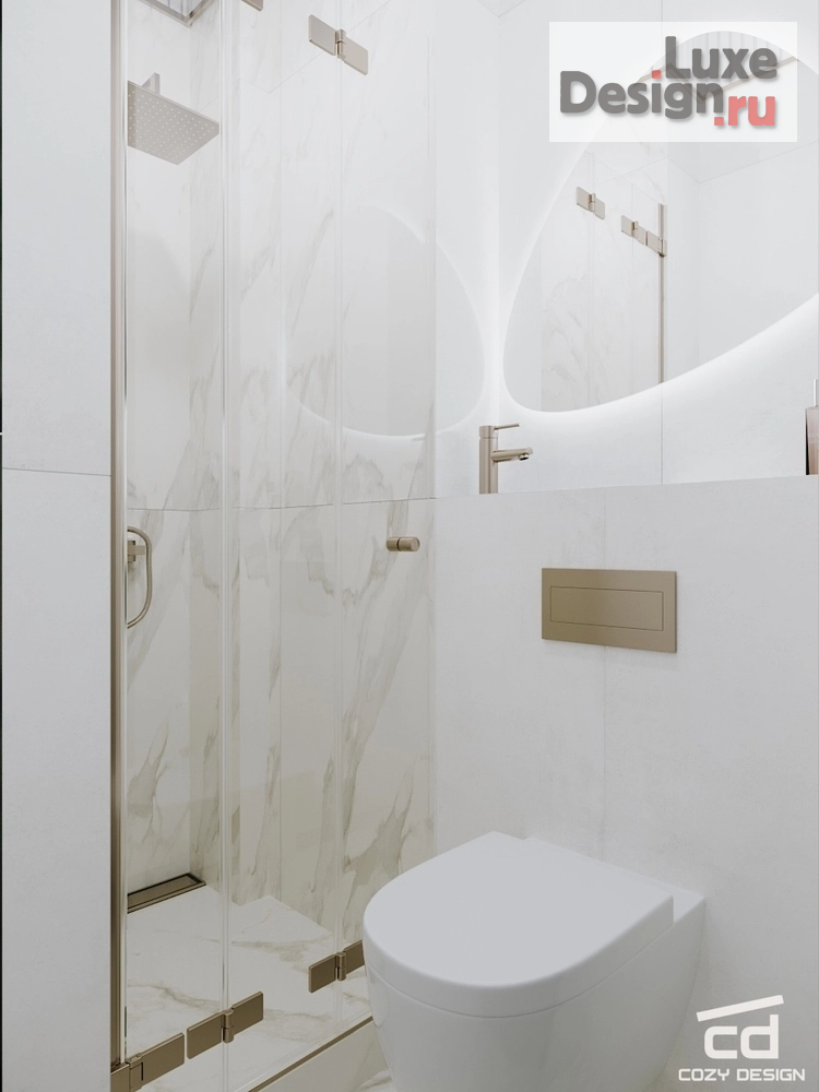 Дизайн интерьера трехкомнатной квартиры "Квартира 66м2 в Москве" (фото 21)