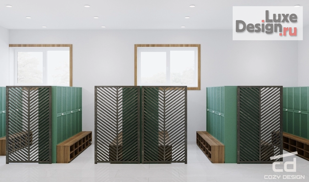 Дизайн интерьера оздоровительного комплекса "Конный клуб" (фото 17)