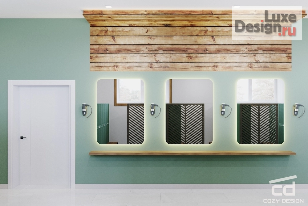 Дизайн интерьера оздоровительного комплекса "Конный клуб" (фото 18)