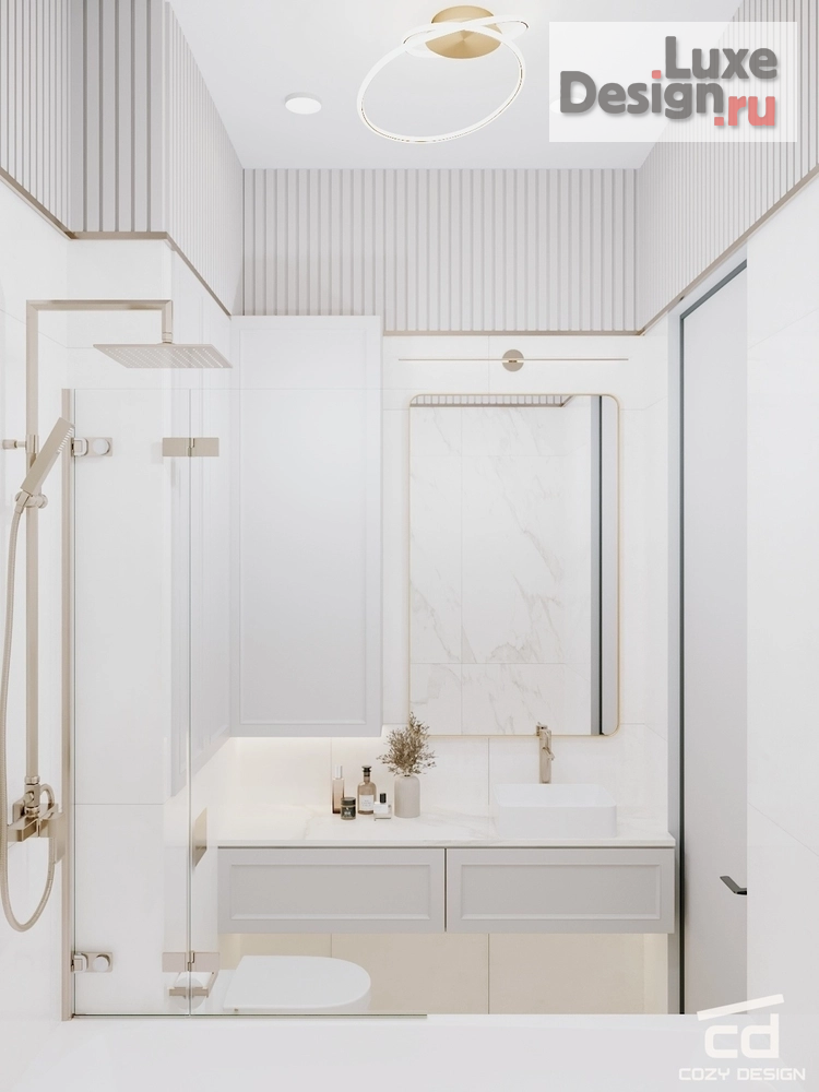 Дизайн интерьера трехкомнатной квартиры "Квартира 66м2 в Москве" (фото 24)