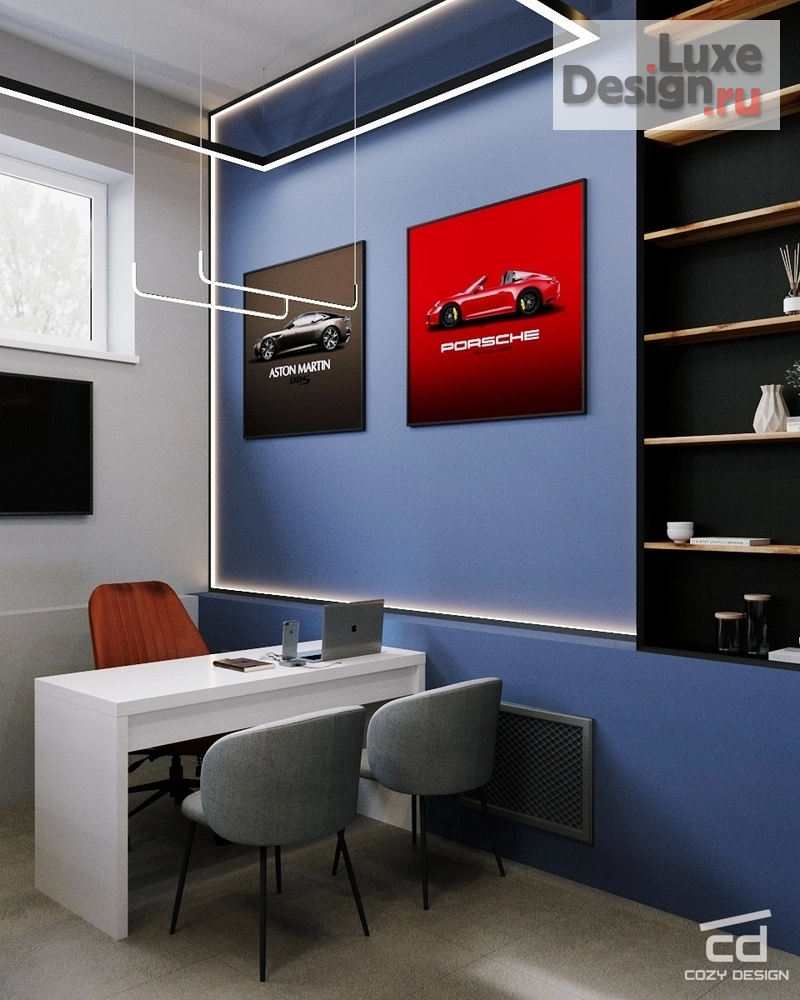 Дизайн интерьера автосалона "Автосалон электрокаров" (фото 12)