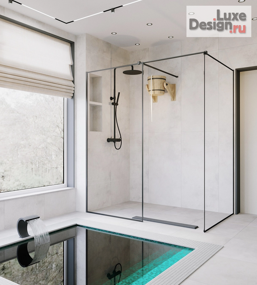 Дизайн интерьера бани "Баня 25м2 в Новороссийске" (фото 10)