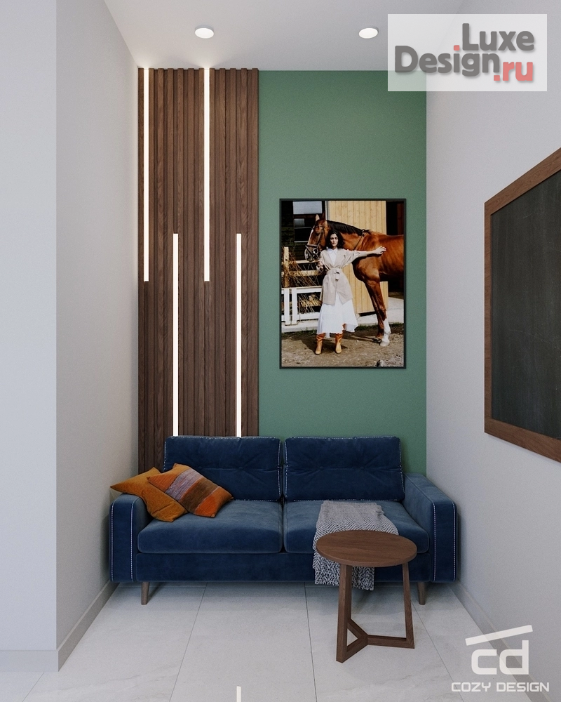 Дизайн интерьера оздоровительного комплекса "Конный клуб" (фото 27)