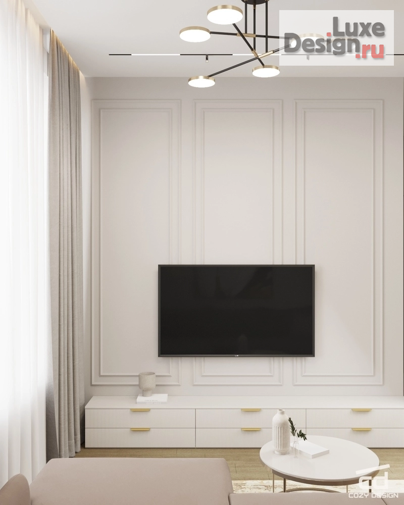 Дизайн интерьера трехкомнатной квартиры "Квартира 66м2 в Москве" (фото 31)