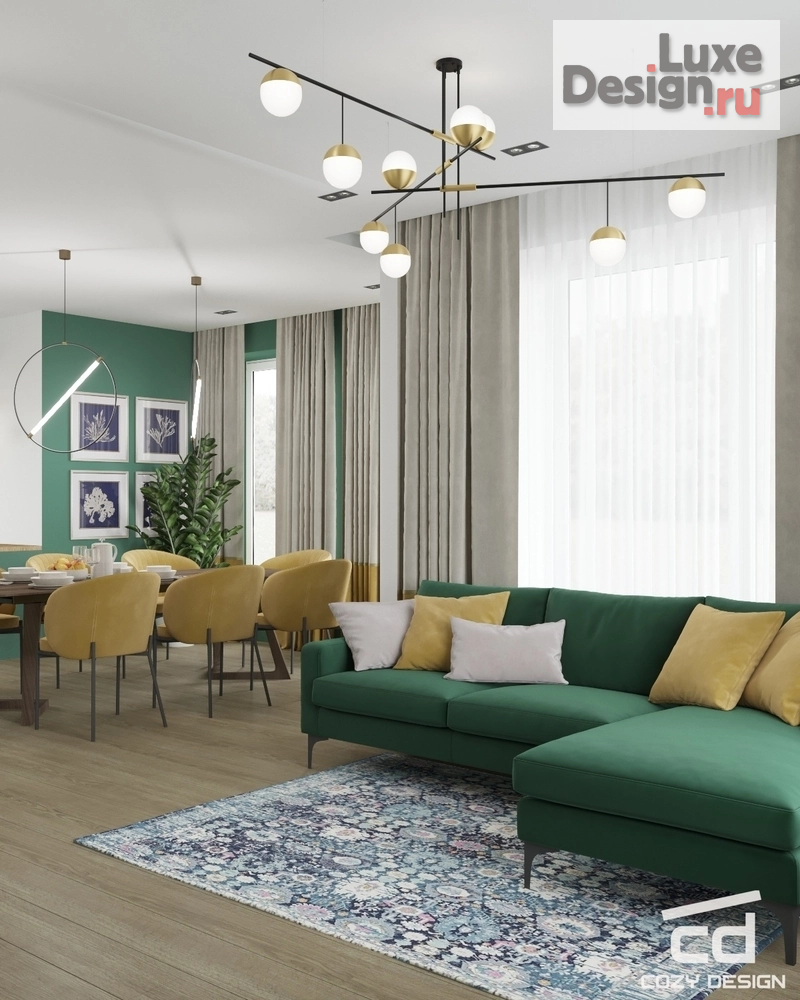 Дизайн интерьера частного дома "Дом 93м2 в Подмосковье" (фото 26)